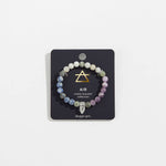 Air Sign Zodiac Crystal Bead Bracelet