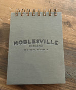 Custom Noblesville Coordinates Mini Jotter Notebook