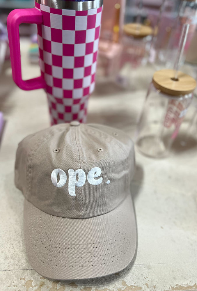 Ope. Hat - 2 Colors