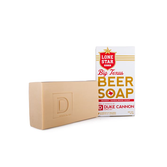 Duke Cannon Big Texas Lone Star Beer Soap