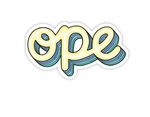 Ope - Midwest Lingo Sticker