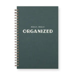 Really Really Organized Undated Weekly Planner Journal- Forest Green