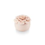 Ceramic Flower Candle- 3 Scents