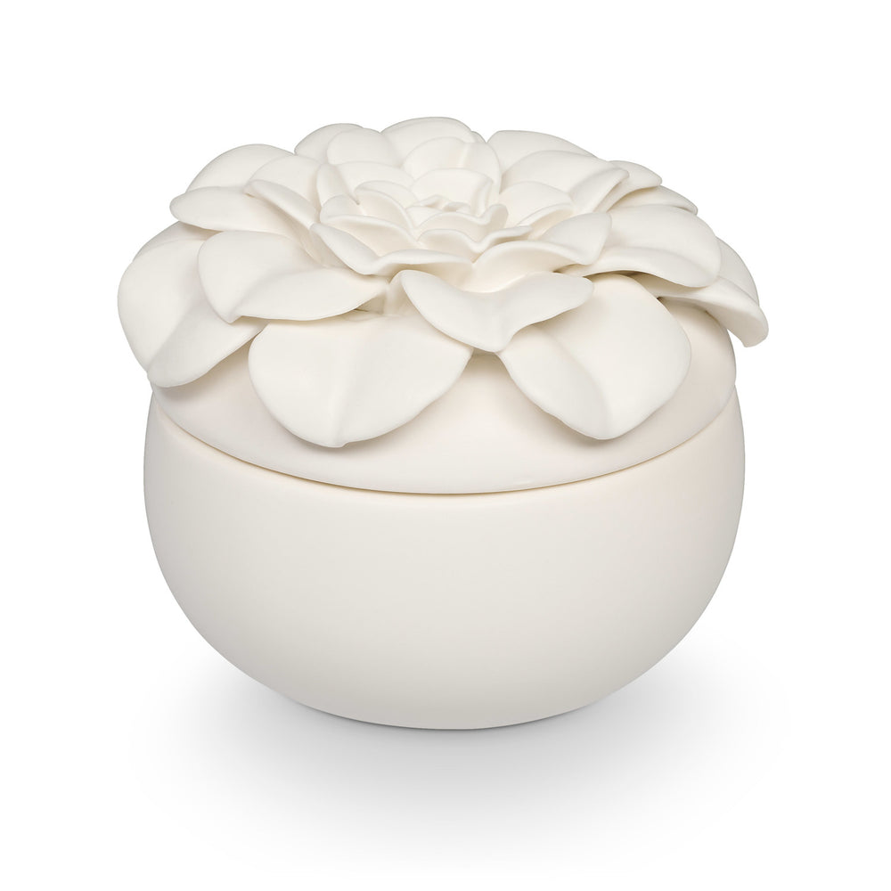 
                
                    Load image into Gallery viewer, Ceramic Flower Candle- 3 Scents
                
            