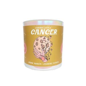 Cancer- Caring Little Cancer - Candle