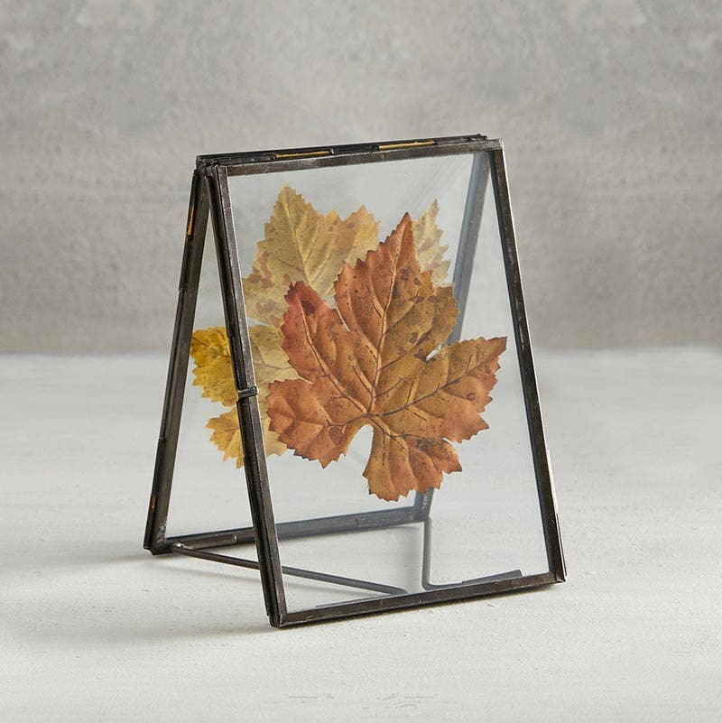 Double Metal & Glass Picture Frame