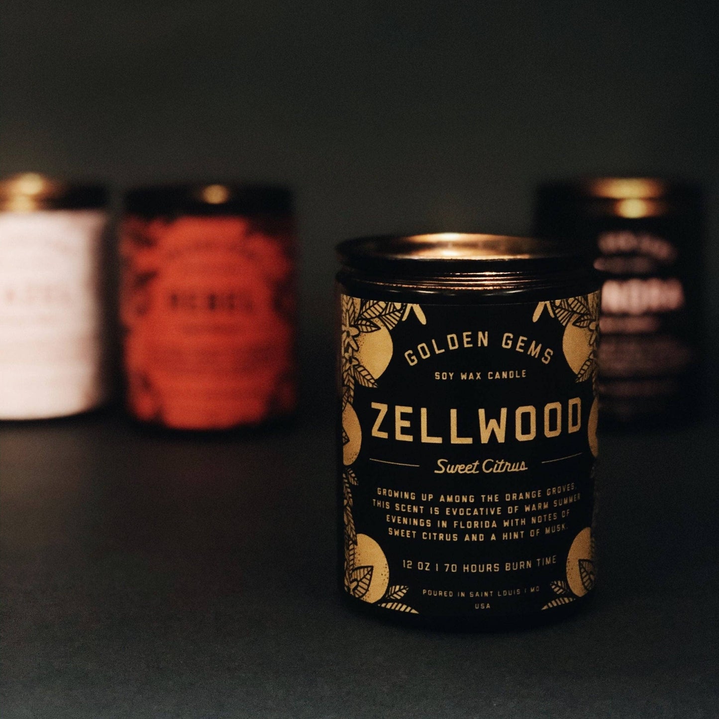 Zellwood-Soy Wax Candle