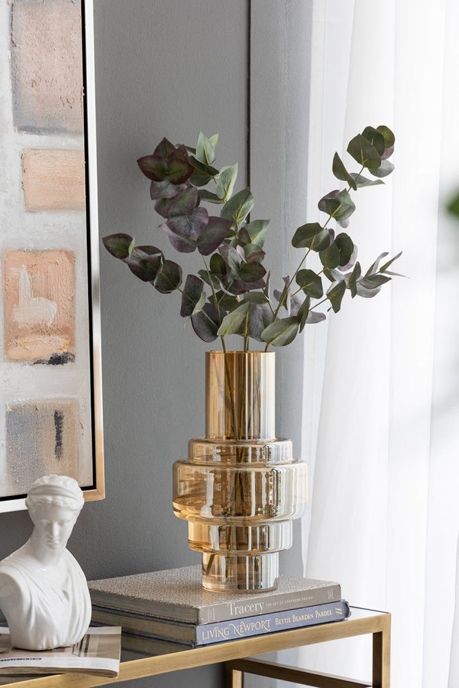 Luster Clear Accent Vase- 2 colors