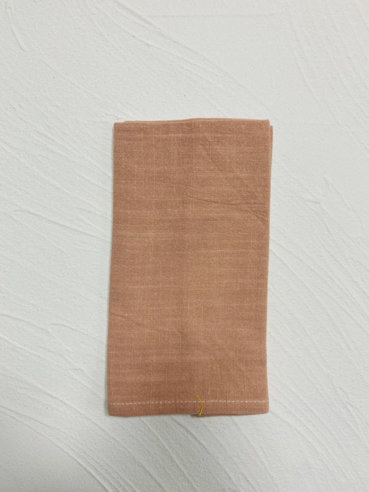 Set of 2 Natural Colors Cotton Napkins- 2 Colors