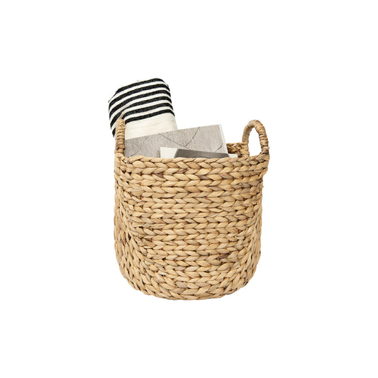 Seagrass Baskets with Handles, Set of 2