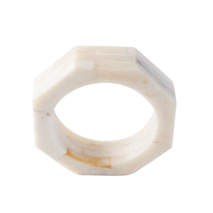 
                
                    Load image into Gallery viewer, Octagon Shaped Resin Napkin Rings, Set of 4
                
            