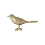 Bird Figurine with Gold Finish