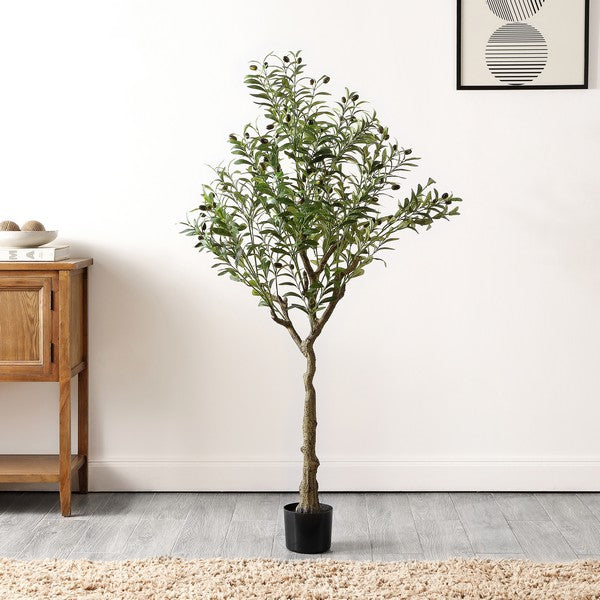 Faux Olive 60" Potted Tree