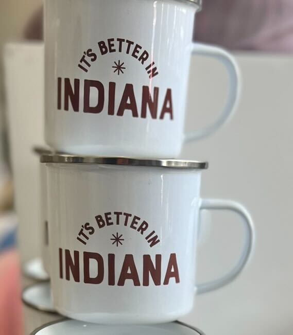 It's Better In Indiana Camp Mug