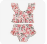 Pink Floral Swimsuit- Baby