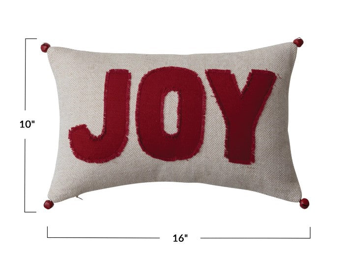 Embroidered Holiday Pillow Collection