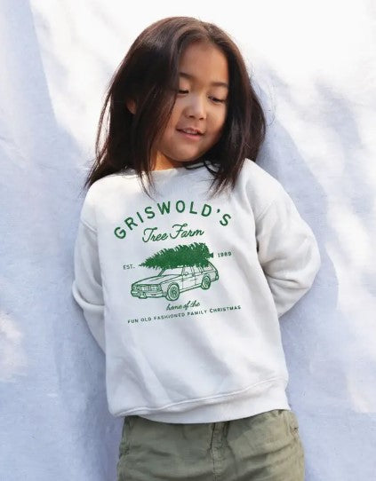 Adult + Mini Unisex Griswold's Tree Farm Graphic Sweatshirt