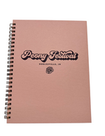 Custom Peony Festival Lined Notebook