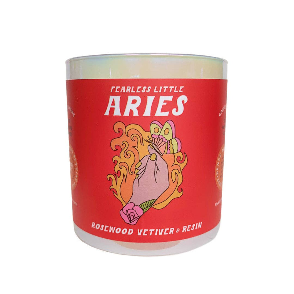Aries- Fearless Little Aries - Candle