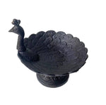 Peacock Bird Bath Dish