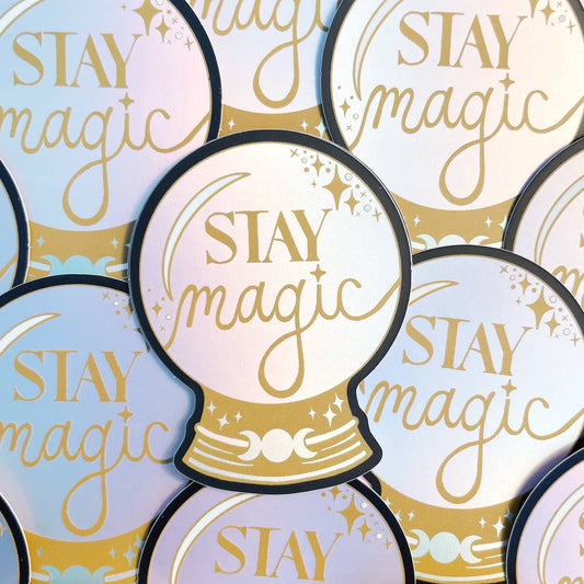 Stay Magic Holographic Sticker