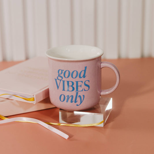 Good Vibes Only 11 oz Campfire Coffee Mug