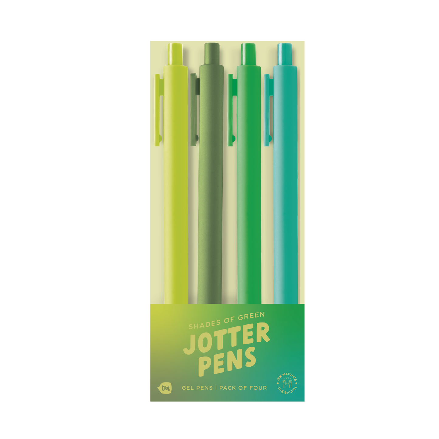 Gradient Jotter Sets 4 Pack- 3 Color sets