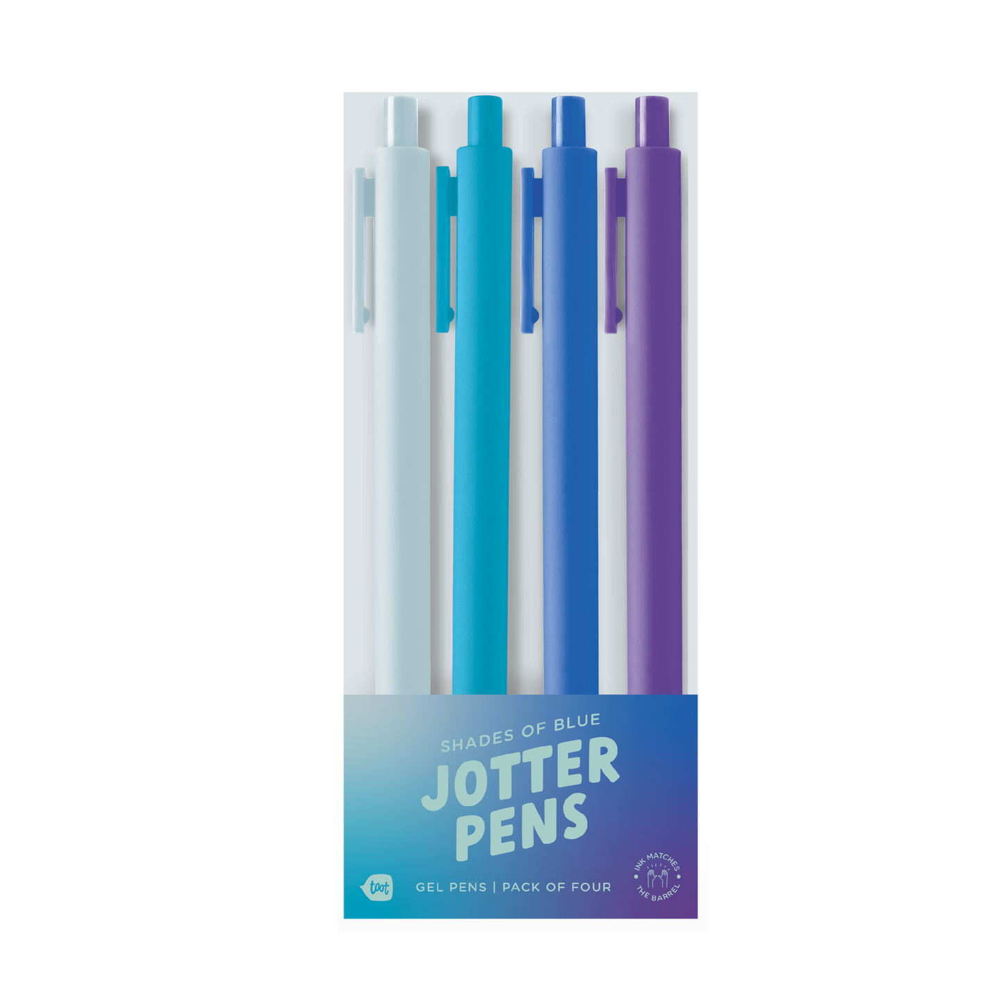 Gradient Jotter Sets 4 Pack- 3 Color sets