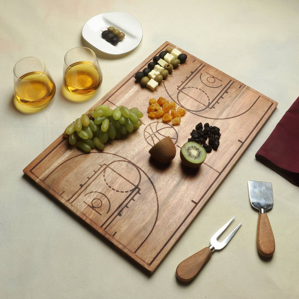 Basketball Court Cheese Board
