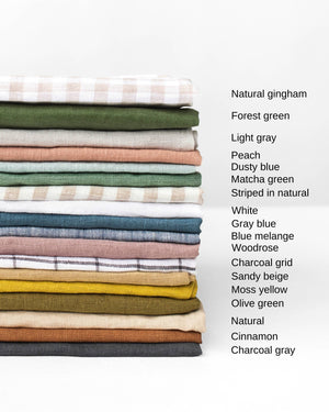 Linen Tea Towels In Various Colors