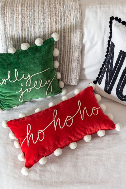 Claus Holiday Pillow- 2 Styles