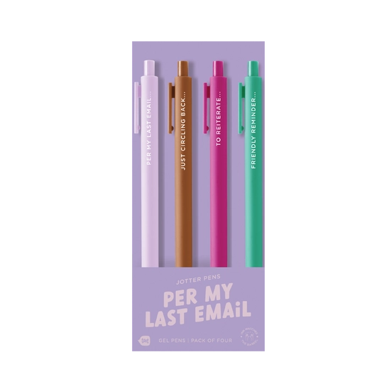 Jotter Pen Sets- 4 Pack