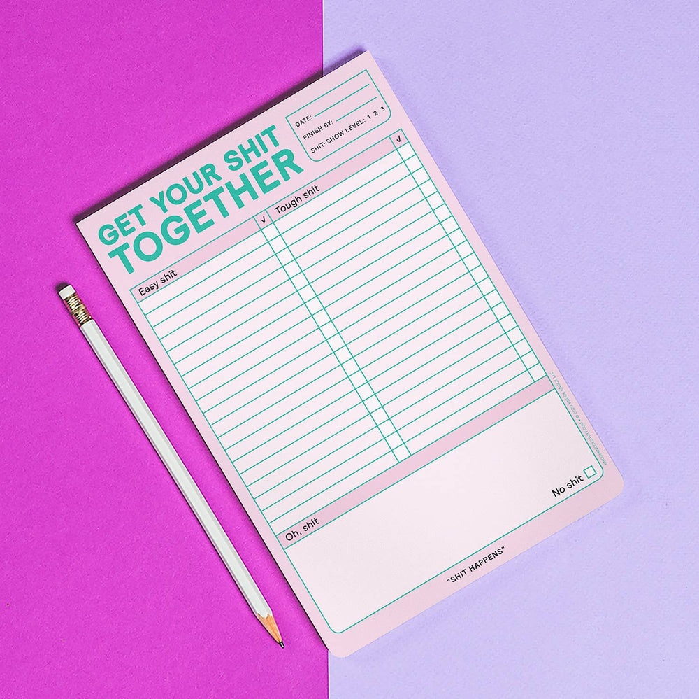 Get Your Shit Together Pad (Pastel Edition)