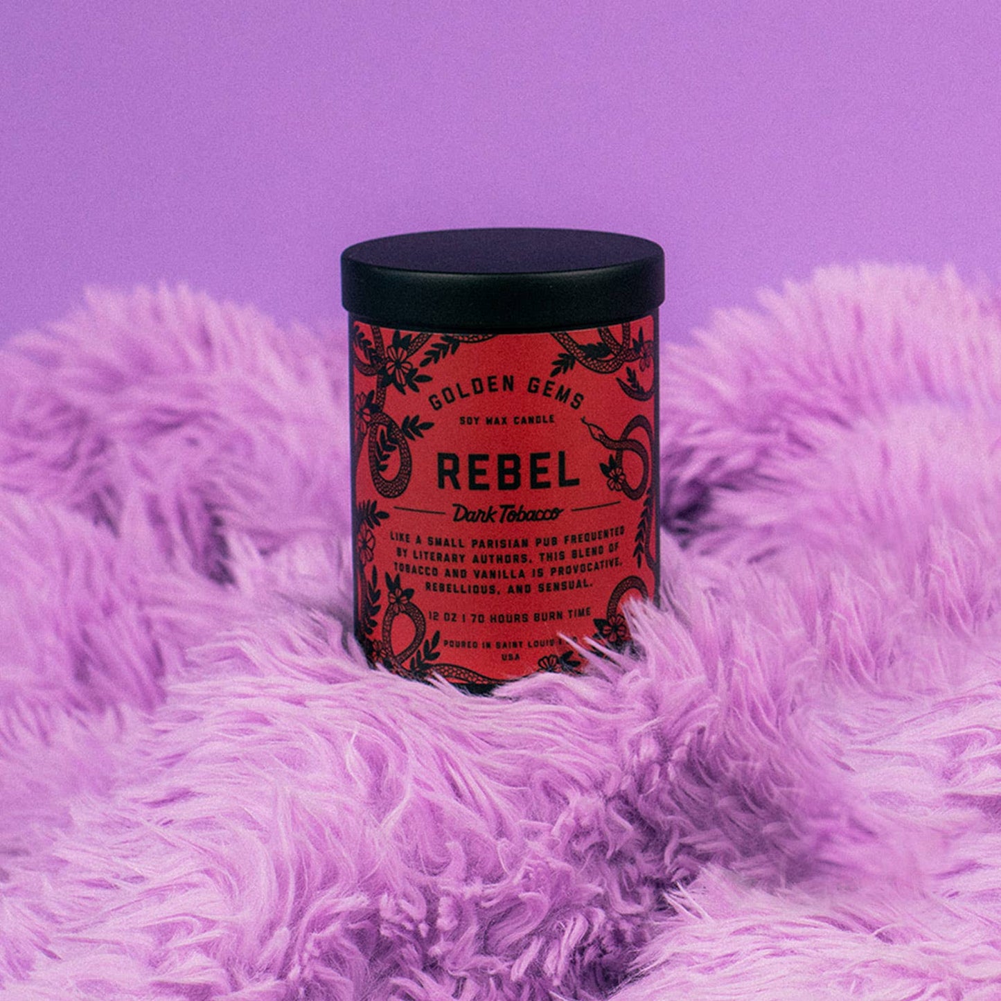 Rebel - Soy Wax Candle