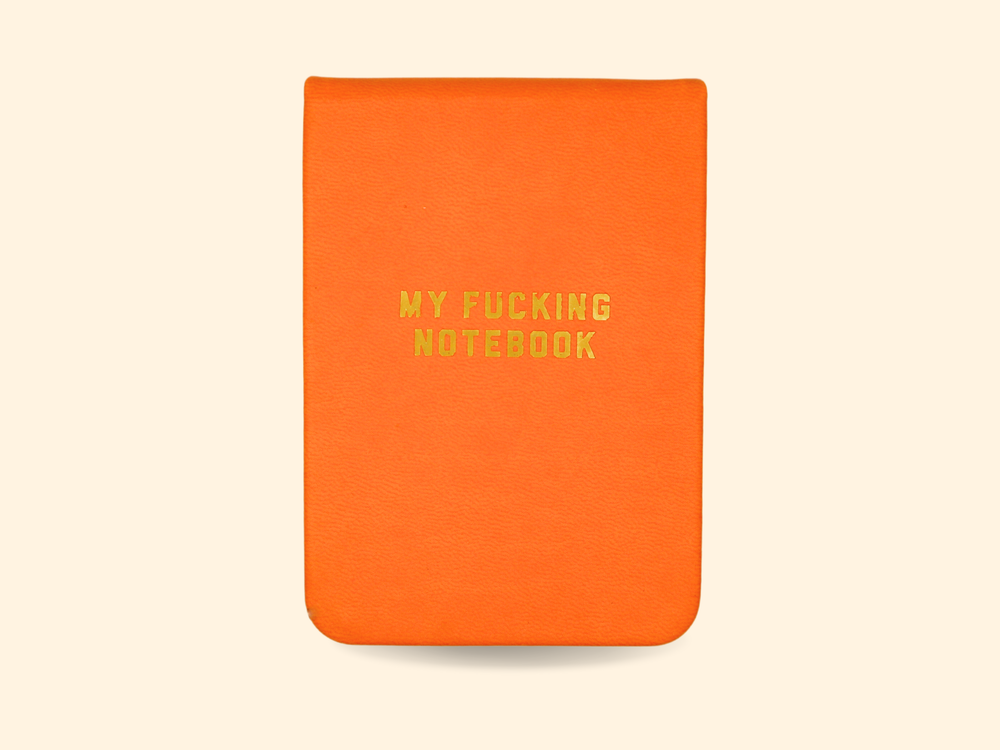 My Fucking Notebook Leatherette Pocket Journal