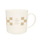 Checkered Morning Coffee Mug