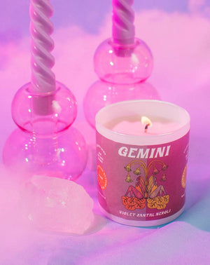 
                
                    Load image into Gallery viewer, Gemini- Charming Little Gemini - Candle
                
            