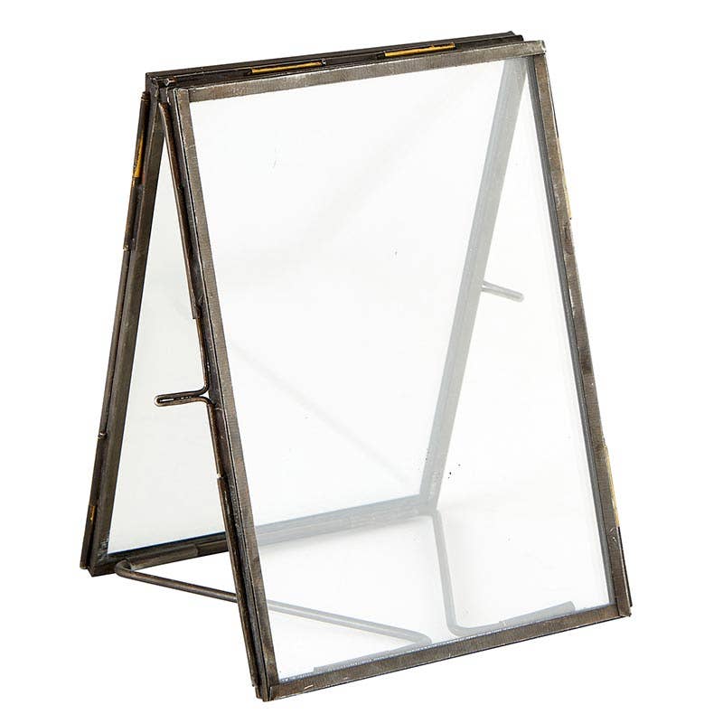 Double Metal & Glass Picture Frame