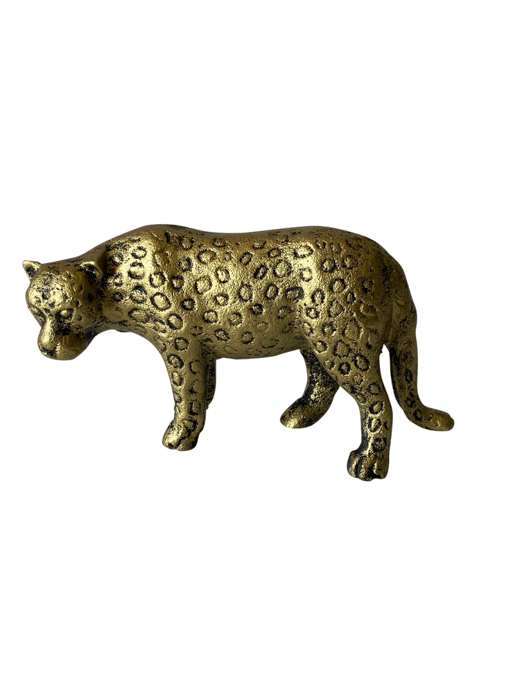 Cheetah Figurine - Cast Iron
