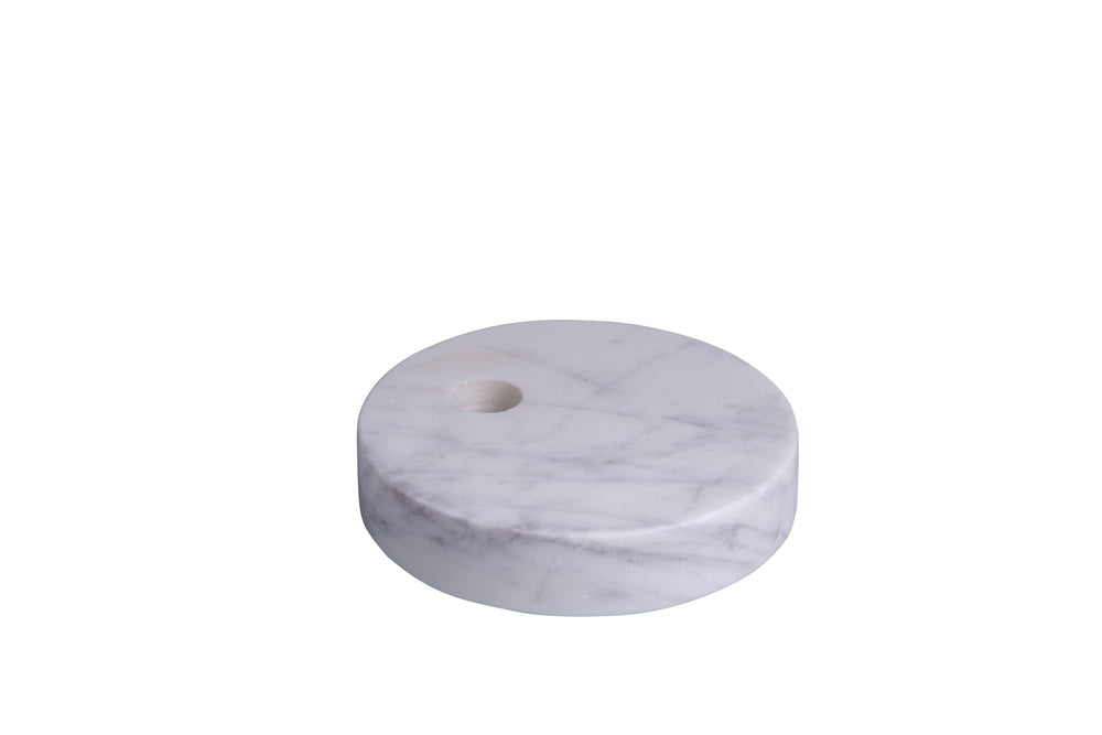 
                
                    Load image into Gallery viewer, Marble Disk Taper Holder
                
            